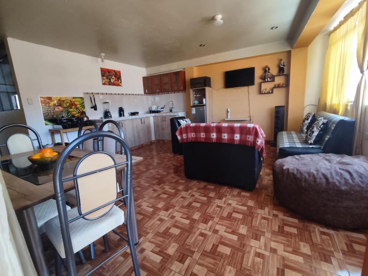 Hospedaje De La Cuba Apartment กุสโก ภายนอก รูปภาพ