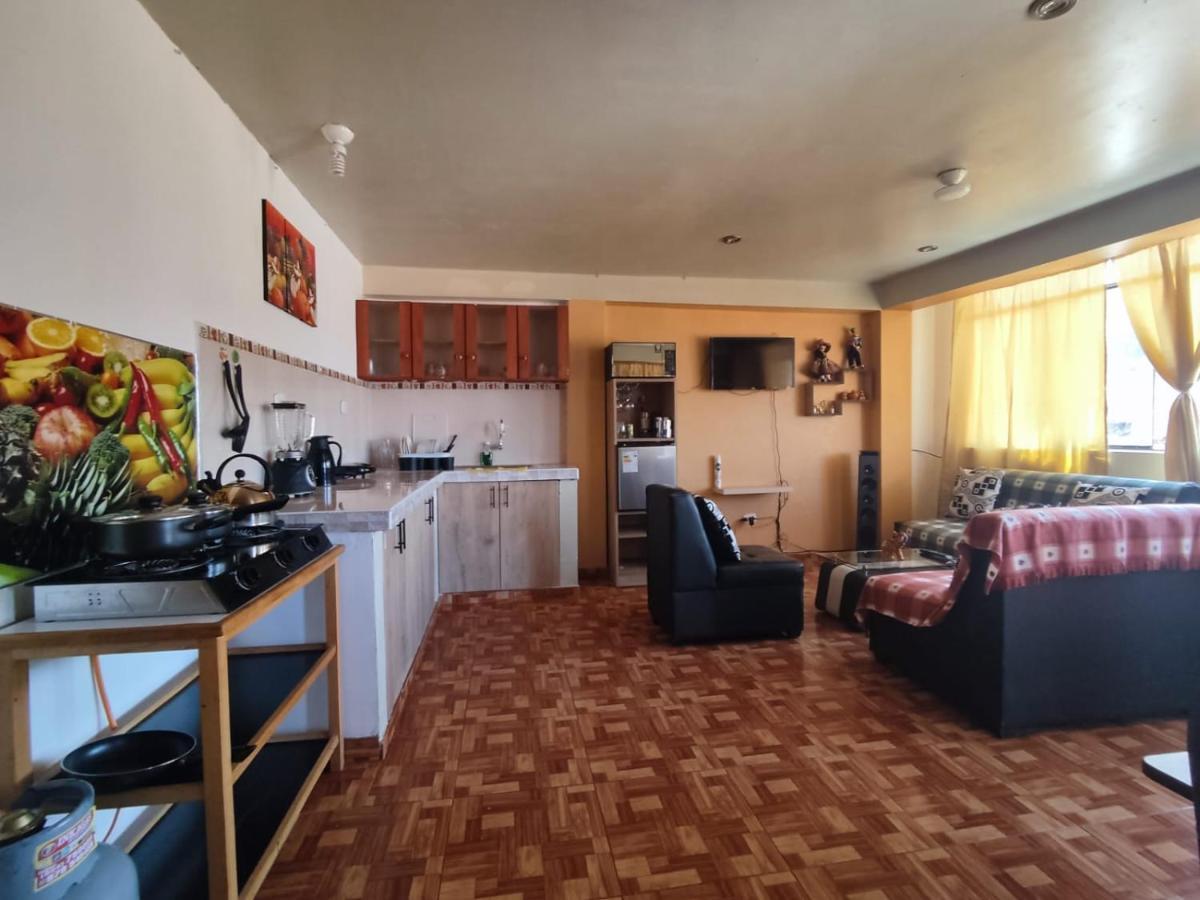 Hospedaje De La Cuba Apartment กุสโก ภายนอก รูปภาพ